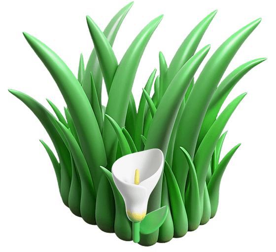 Caricatura de perro en un balde con agua