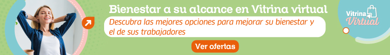Mujer riendo - texto vitrina virtual 