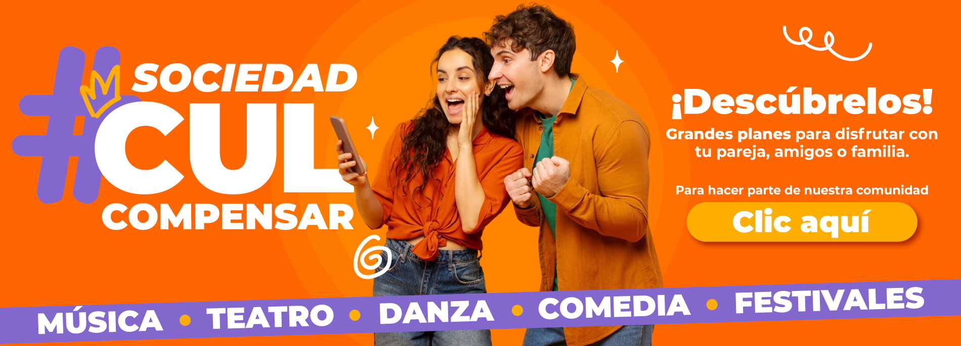 banner membresia cultura en escena