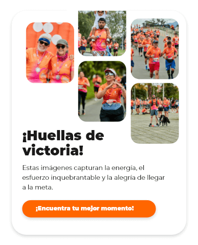 Banner de la galería carrera atlética de compensar 2025