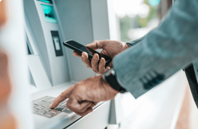 Retiro dinero en cajeros