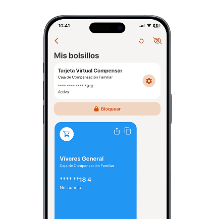 Bono de víveres Compensar