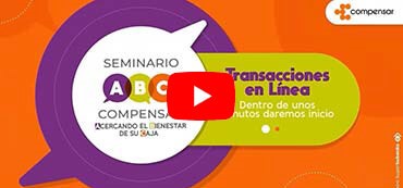 Video de transsaciones en línea del seminario ABC