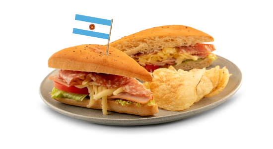 Sandwich argentino - Compensar