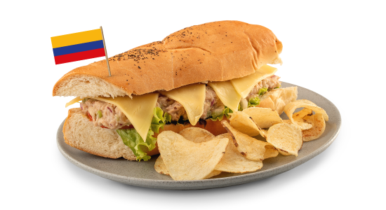 Sandwich colombiano - Compensar