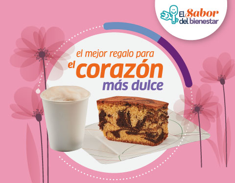 Mantecada vetiada + tinto grande o café en leche mediano.