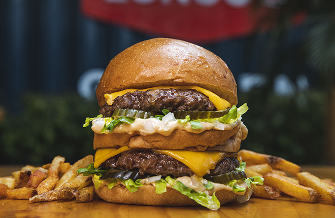 Hamburguesa doble carne