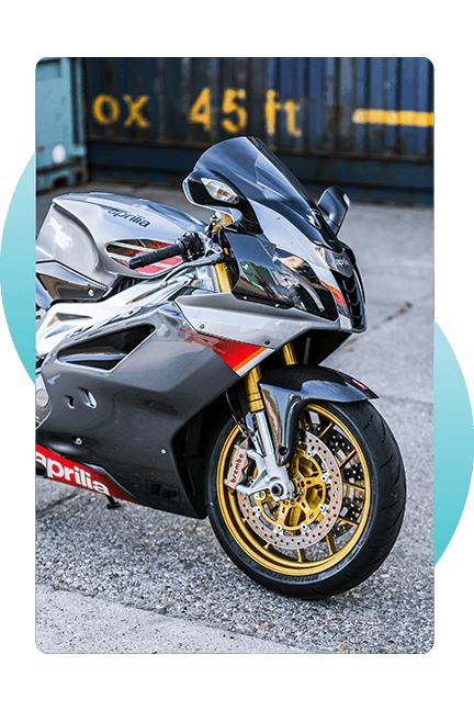 Imagen de una moto