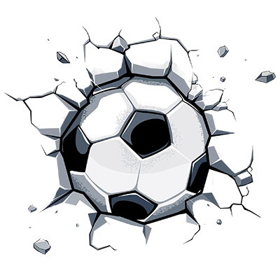 Balón golpeando pared