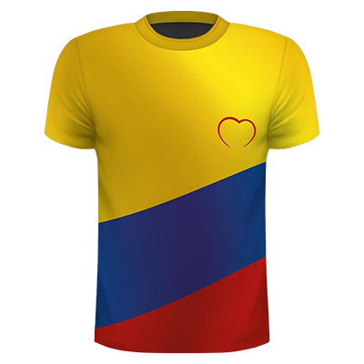 Camiseta colombiana
