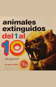  Libro “Animales extinguidos del 1 al 10”