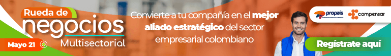Dale un impulso a tu compañía a través de procesos de negociación de alto nivel. Participa en este encuentro de oportunidades. ¡Regístrate!