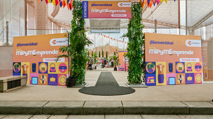 Bienvenidos a la feria MipymExpo 2025 de Compensar