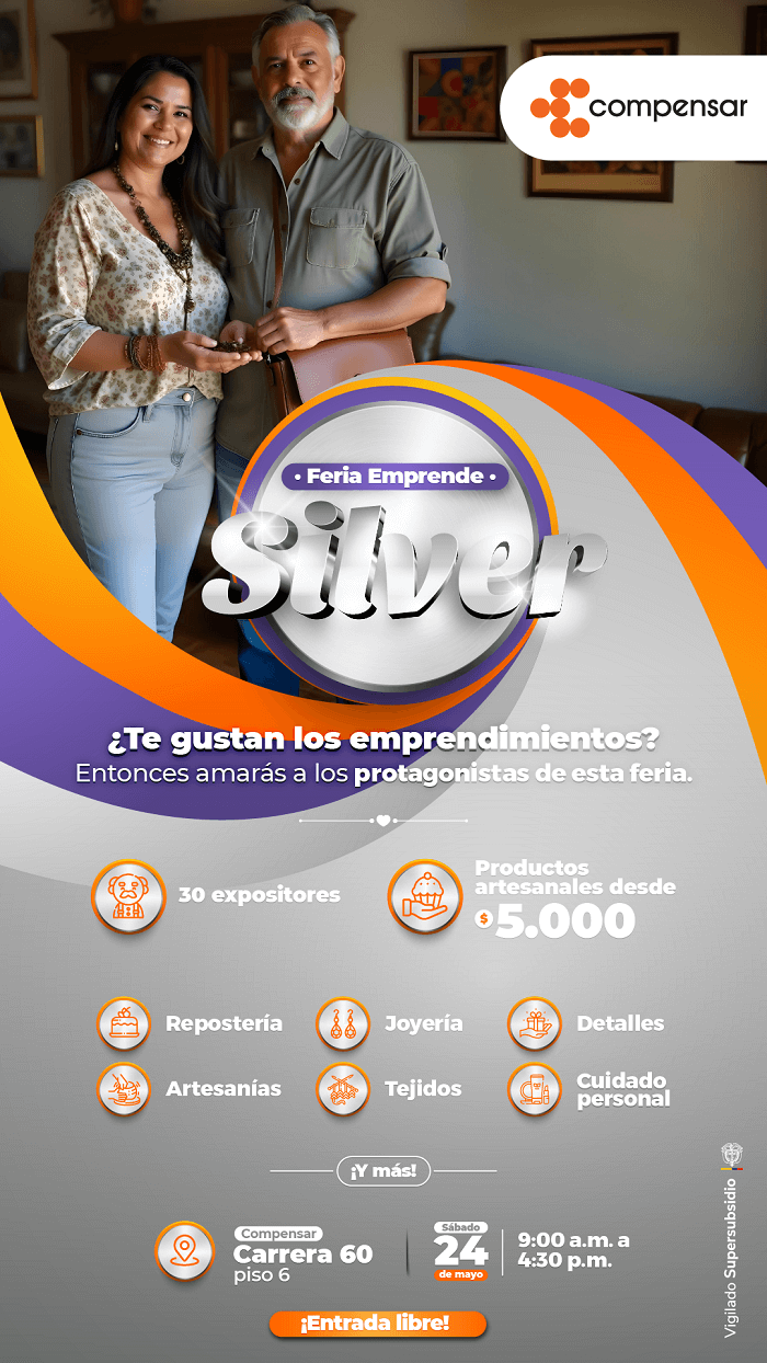 Apoya el talento de los adultos mayores. Te esperamos en este espacio comercial ¡Entrada libre!