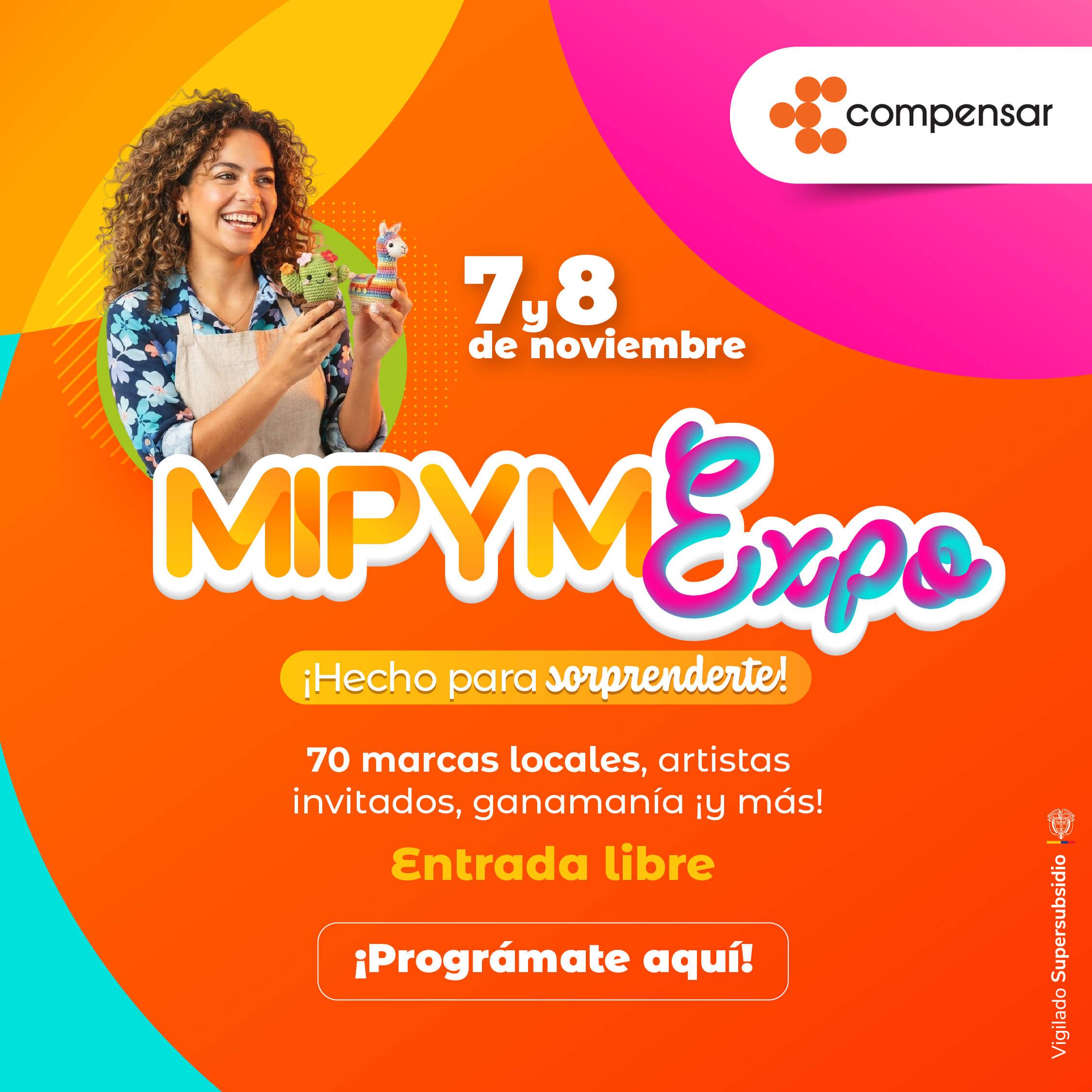 ¡Vuelve la feria de emprendimiento MiPymExpo!, un espacio que reúne lo mejor del talento local.