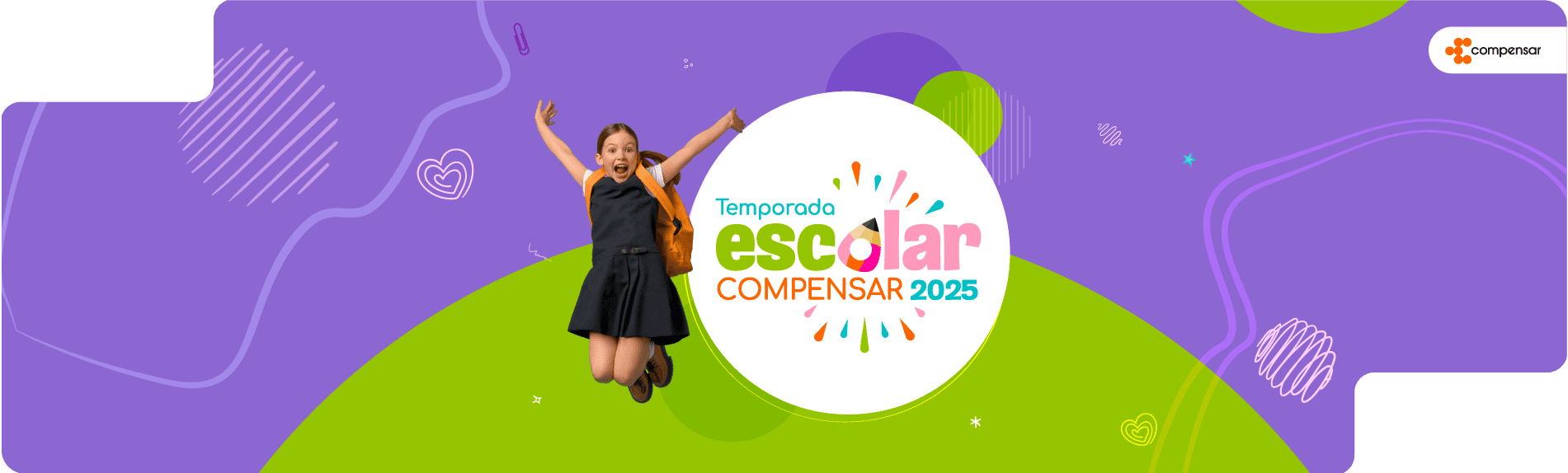 Banner temporada escolar 2025