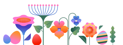 Gráfico de flores