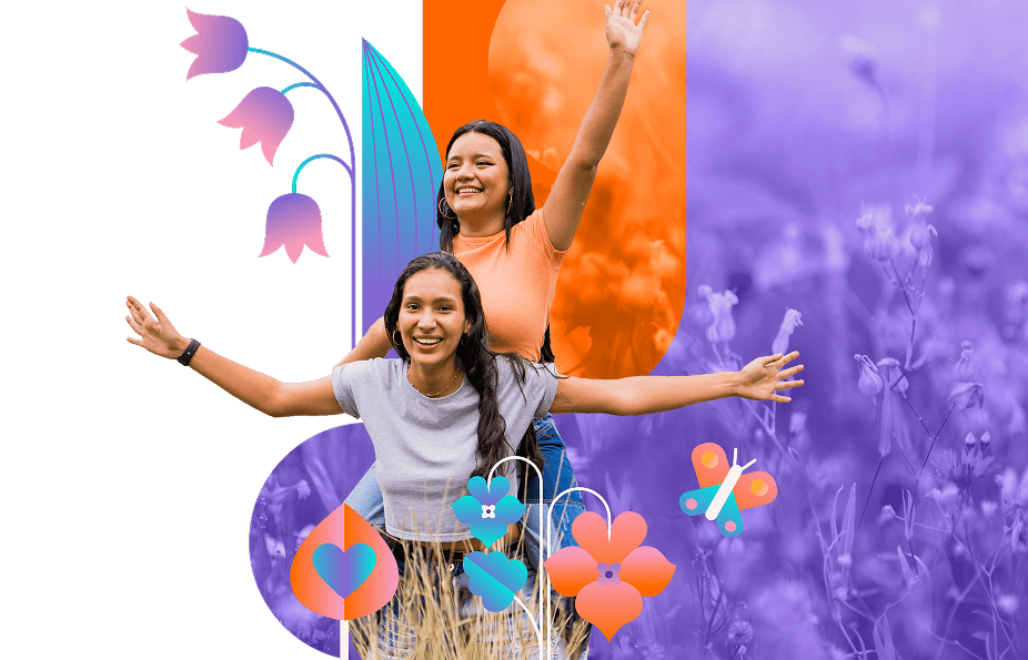 Imagen de mujeres jóvenes