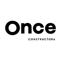 Logo constructora Once