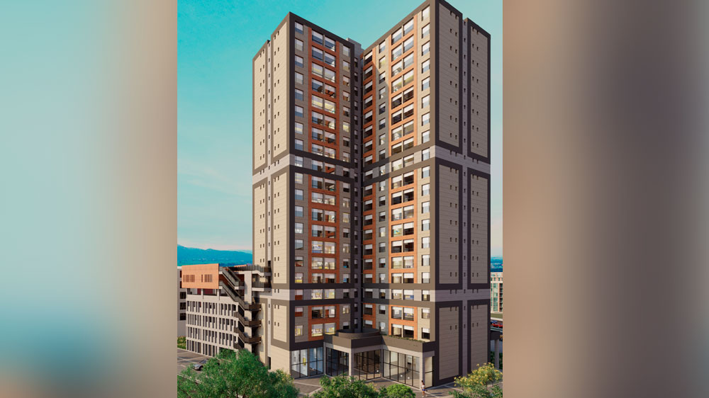 Render Fachada proyecto Torres de Galicia