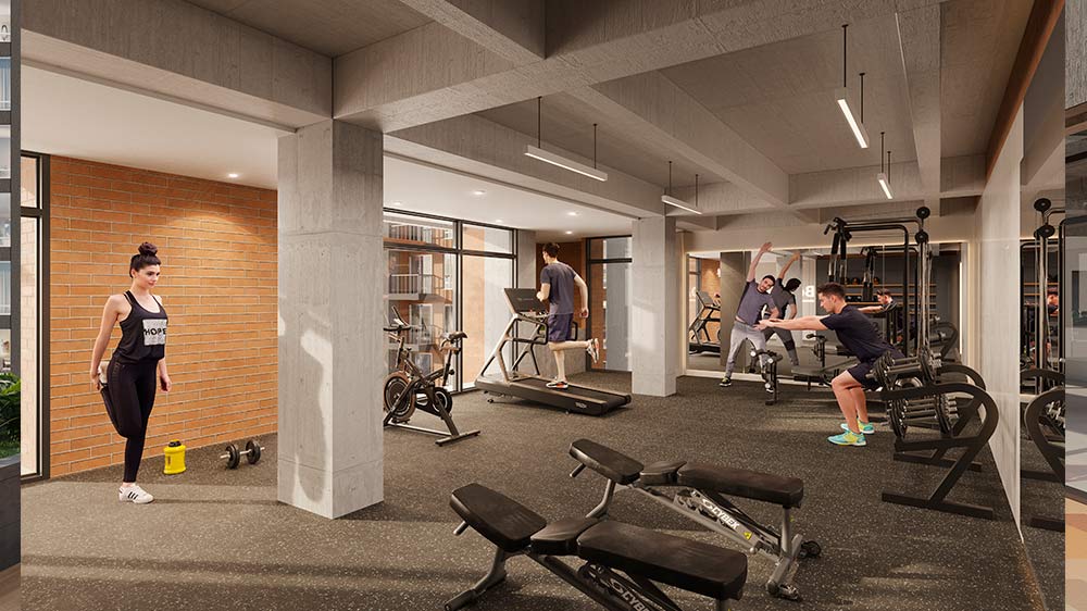 Render Gimnasio Proyecto Tybá Reservado ll