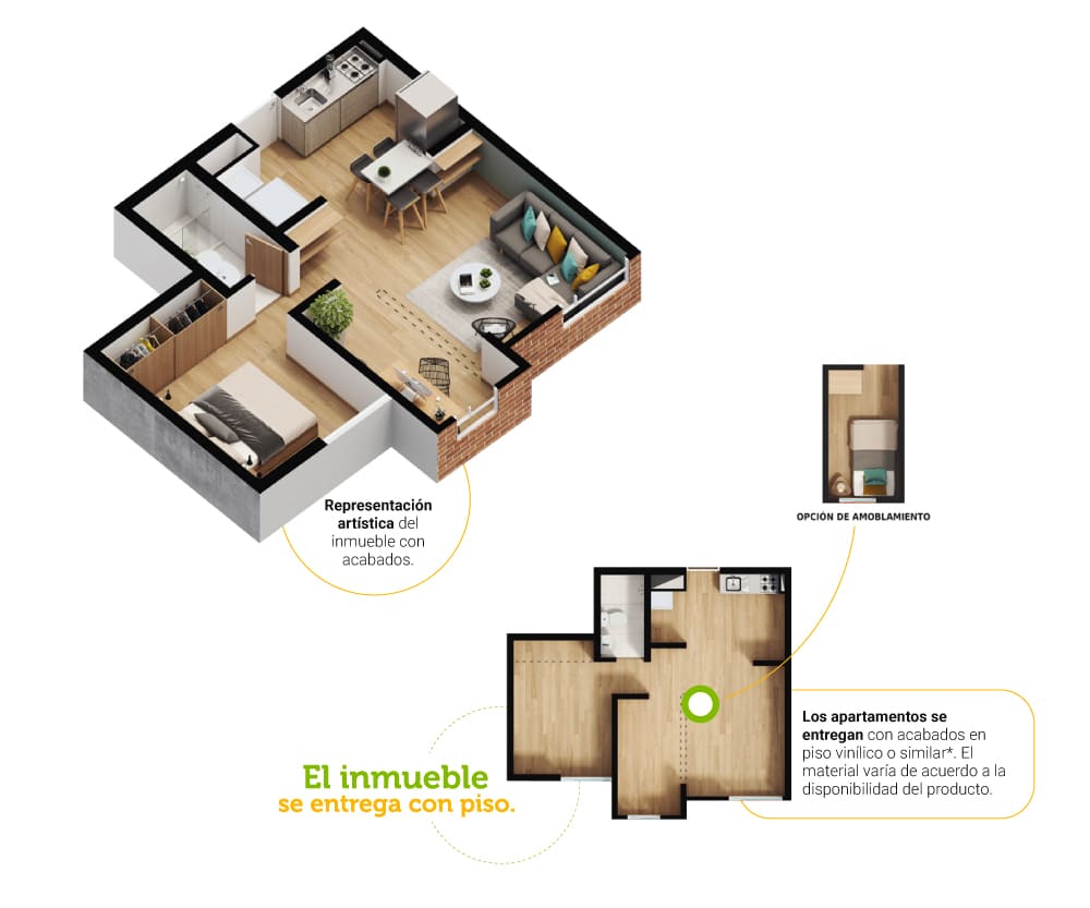 Apartamento Tipo T2