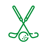 Icono palos de golf